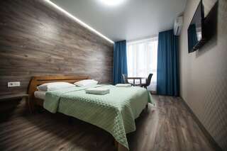 Апартаменты Solo Apartment Kamenskaya Киев Номер-студио с кроватью размера "king-size"-2