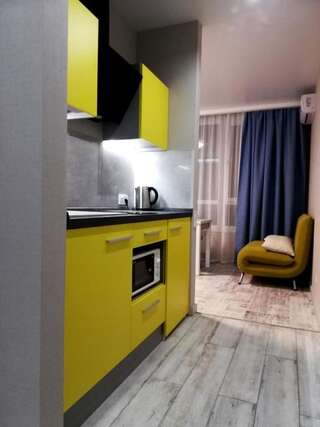 Апартаменты Solo Apartment Kamenskaya Киев Улучшенные апартаменты с видом на озеро-4